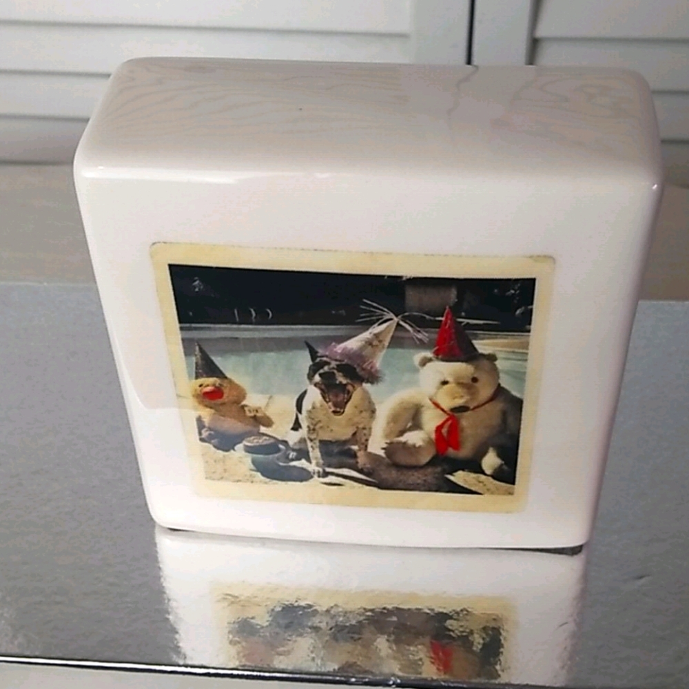 Rae Dunn Ceramic Block